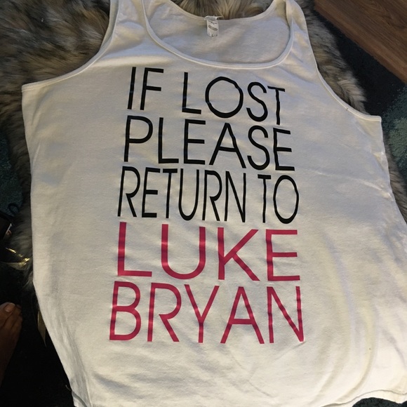 Luke Bryant Tank, sz L - Picture 3 of 8